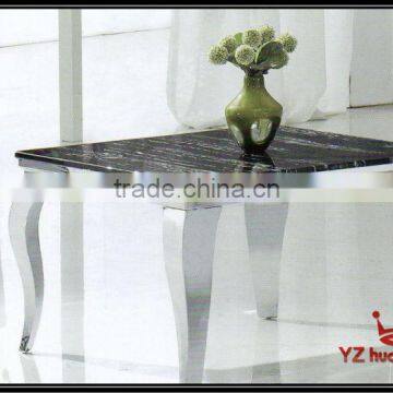 marble or glass coffee table