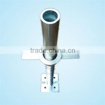 scaffolding hollow jack base made of seamless pipe