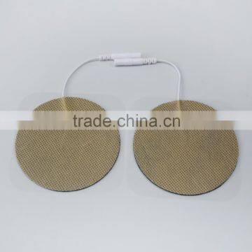 factory price round shape sticky adhesive gel electrode pad for body massager and stimulator