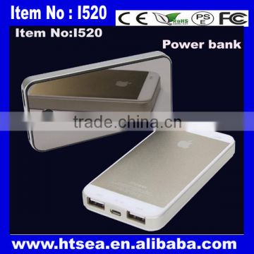 alibaba china supplier polymer emergency dual usb power bank