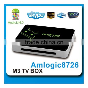 Android tv box dvb-t with 1080P Full HD, Build in WIFI ARM Cortex A9, Web Browser,PVR, XBMC