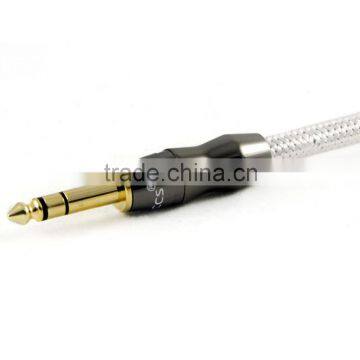 ZY HIFI Cable HIFI Cable 6.35 Stereo to Dual XLR Male Signal Line ( Premium Edition for C4 Special ) ZY-029 1M Cable
