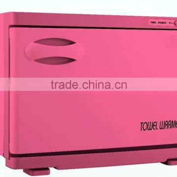 Salon UV Towel Warmer, Towel Heater UL/CE/CB/PSE-8L in Pink photo-2