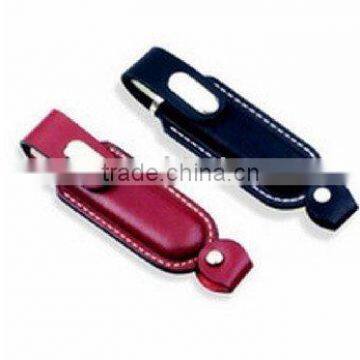 leather usb flash drive , hot sell memory drive