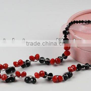 hot seller Crystal fashion beaded necklaces