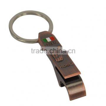 Italia bottle opener keychain/souvenir bottle opener keyring