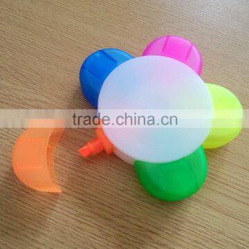 High Quality Hot Selling Promotional Gift Flower Shaped Highlighter Pen photo-6