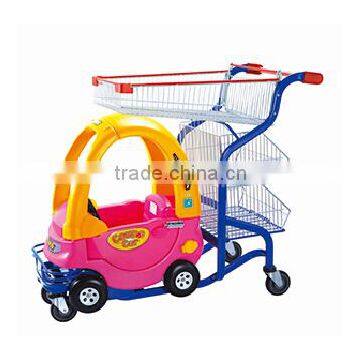 RH-SK07 1300*560*1070mm supermarket kid fun shopping trolley shopping cart