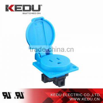 KEDU Hot Sale American Connector 15A 125V 2P+PE