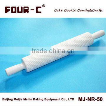 Non stick textured rolling pin, newest cake tools