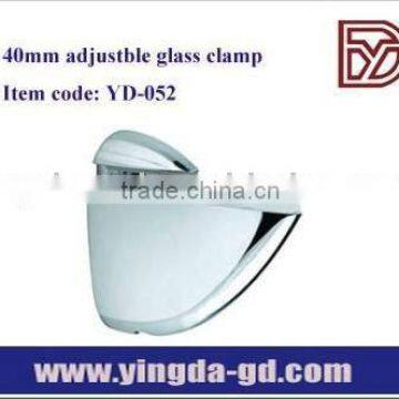 0-40mm Zinc Alloy Bathroom Glass Clip