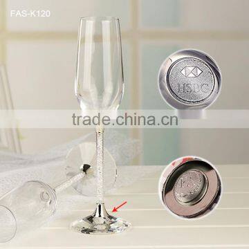 Manufacturer Handmade Glass Champagne Wine Glass Crystal Tableware