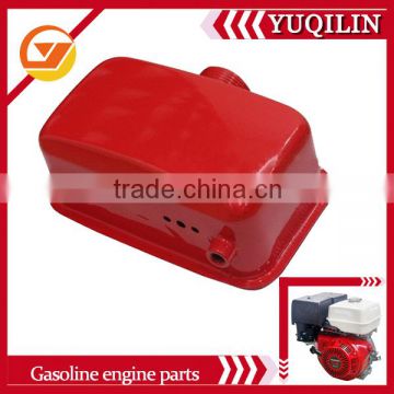 Gasoliner engine spare parts 170F fuel tank in red color for sale