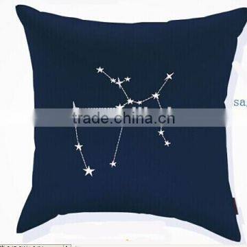 The cushion for leaning on of the zodiac,sagittarius cushion ,manufacturer