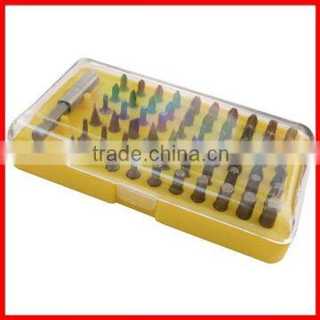 61pc Cr-V Screw Driver Bit Set