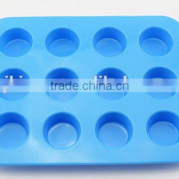 12 in 1 Silicone Baking Cake Moulds photo-2