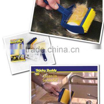Sticky Buddy Carpets Clothes Lint Remover Cleaner Roller Brush photo-4