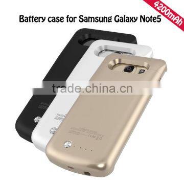 Newest Fashion Battery Case Power Bank Charge Case for Samsung Note5 N9200