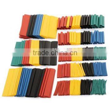 Polyolefin Halogen-Free Heat Shrink Tube Sleeving 5 Color and 8 Size