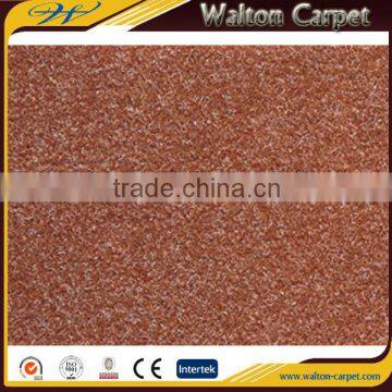 Non-woven needle punched 100% polyester coarse fiber carpet