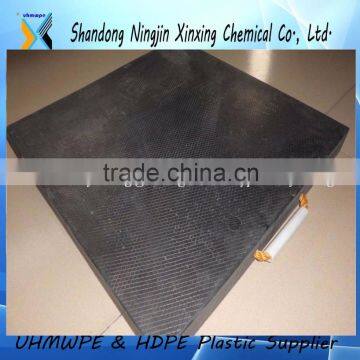 Perfect Quality plastic uhmwpe Crane outrigger pads/Rigid UHMWPE crane outrigger pads