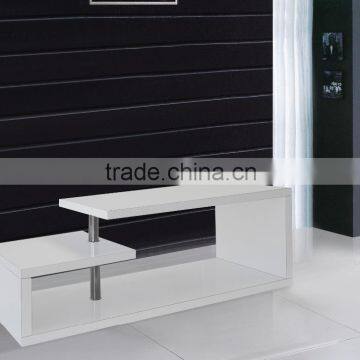 2016DESIGN MDF COFFEE TABLE PE GLOSSY PAINT WOOD TABLE MODERN TV STAND CABINET photo-4