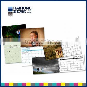High quality Chinese calendar printing, wall calendar printing
