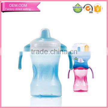 BPA Free Safe Drinking Bottle PP Plastic Sippy Cup for Children