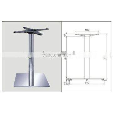 Square Stainless Steel Table Base