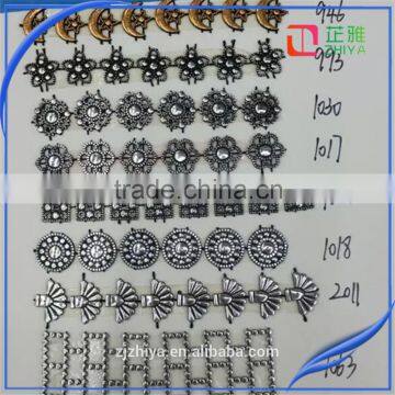 factory sale 10yards ss10 rhinestone palstic trimming