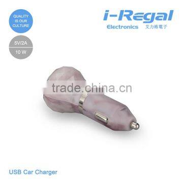 High Quality Safety Hammer Car Charger Micro Auto Universal Dual USB For IPad IPhone 5V 3.1A Mini Adapter Car Charger