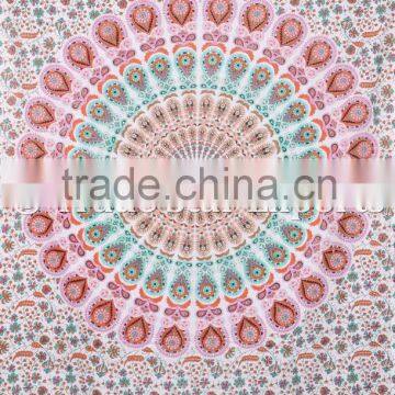 Bohemian Hippie Ethnic Cotton Mandala Wall Art Gypsy Psychedelic Home Decor Tapestry