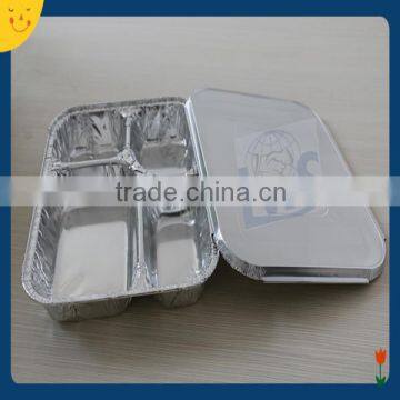 Food Packaging Aluminium Foil Tray Take Away Food Storage Container Restaurant Aluminium Foil Container/box photo-4
