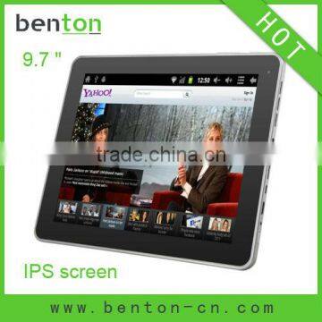 Hot selling 9.7 inch skype tablet pc download with hifi sound