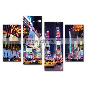 New York Times Square night canvas prints