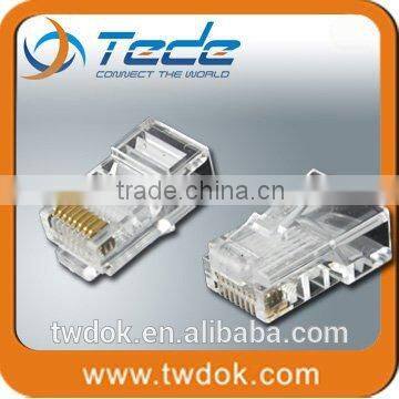 8P8C Modular Plug shield RJ45 modular plug