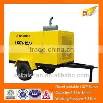 LGCY-6/7 212cfm/70ba Diesel Mountain Diesel Portable Compressor