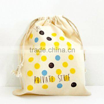 custom cotton bag with silk-screened on one side