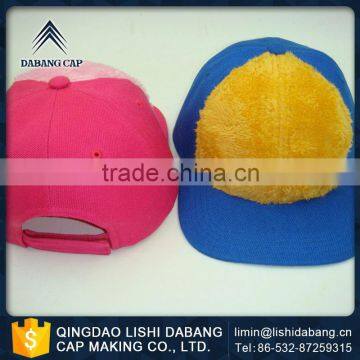 Modern standard promotional snapback cap hats for kids