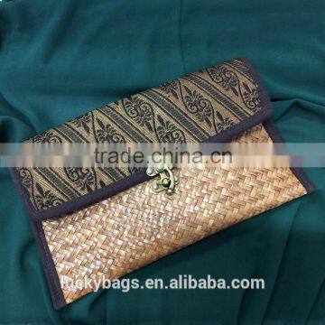 2016 Latest Straw Bags Beach New Arrival Beautiful Handbag Thailand Handmade Woven Bag photo-6