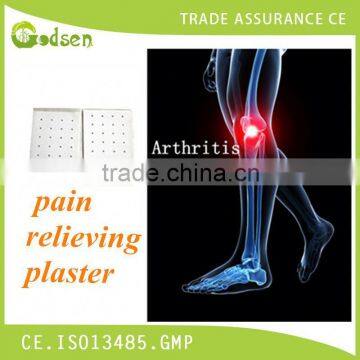 CE Approved Advanced Back Pain Relieving Hot Pack/Capsicum Plaster