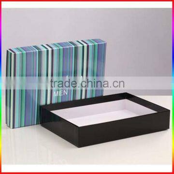 wallet paper gift packaging box/rigid paper box