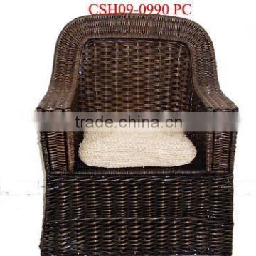 willow/wicker sofa