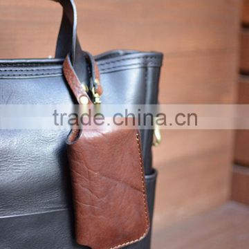 Leather designer cell phone pouches