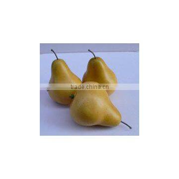 latest fake pear artificial fruits and vegetables decorations