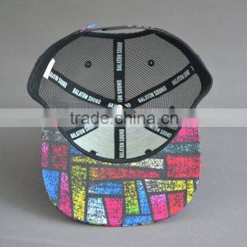 BSCI Aduit Custom 6-panel Snapback Cap With Embroidery photo-6