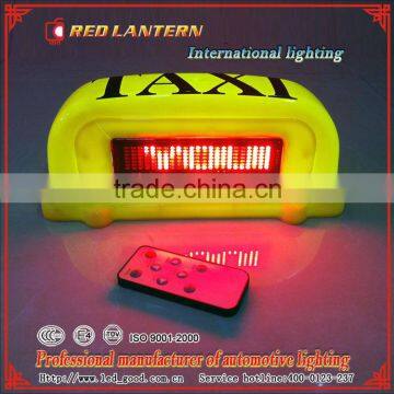 Car LED display taxi light TAXI