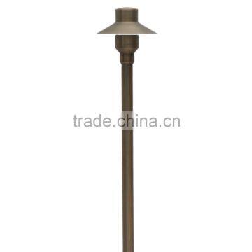 brass led outdoor light garden lights