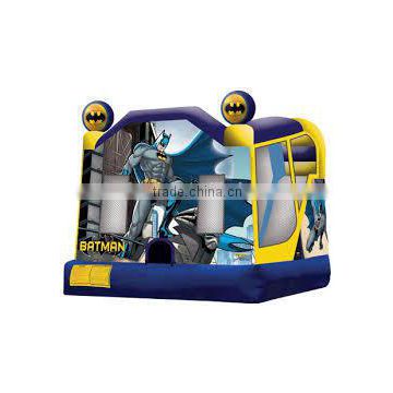 Commercial floating inflatable batman bouncy castle