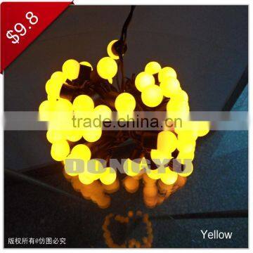 110V LED Festoon belt light ,LED Ball light string Outdoor Christmas Decorative Fairy Lights